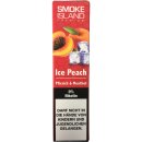 Smoke Island E-Shisha Ice Peach ohne Nikotin (600 Züge)