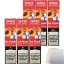 Smoke Island E-Shisha Ice Peach ohne Nikotin 6er Pack...