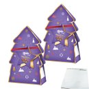 Milka Pralinen kleines Weihnachspräsent 2er Pack (2x44g Packung) + usy Block MHD 31.03.2023 Sonderpreis