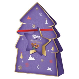 Milka Pralinen Weihnachspräsent (152g Packung) MHD 31.03.2023 Sonderpreis
