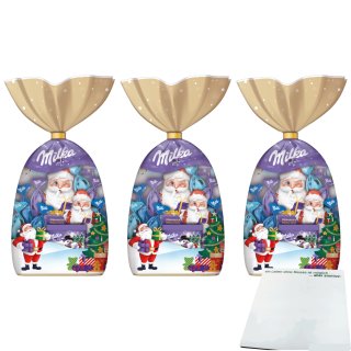 Milka Weihnachtsmischung 3er Pack (3x224g Packung) + usy Block