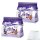 Milka Weihnachtstäfelchen Milchcreme 2er Pack (2x150g Packung) + usy Block