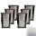 Kaffeebohnen Gisellas Bottega Caffe Emozione Black Edition 6er Pack (6x1kg Packung) + usy Block