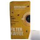 Eduscho Filterkaffee Nr.1 Sanft 3er Pack (3x500g Packung) + usy Block