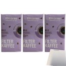 Eduscho Filterkaffee Mild 3er Pack (3x500g Packung) + usy Block