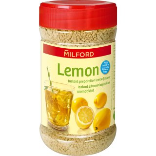 Milford Zitronen-Teegetränk Instantpulver (400g Dose)