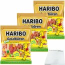Haribo Goldbären sauer 3er Pack (3x175g Beutel) +...