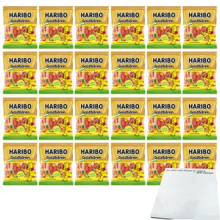 Haribo Goldbären sauer 18er Pack (18x175g Beutel) + usy Block