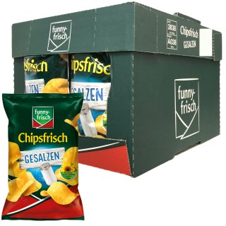 Funny-Frisch Chips Frisch gesalzen (10x150g Tüten)