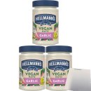 Hellmanns Vegan Garlic Mayo 3er Pack (3x270g Glas) + usy...
