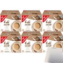 G&G Cafe au lait Kaffeekapseln geeignet für Nescafe Dolce Gusto 6er Pack (6x16 Portionen) + usy Block