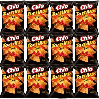 Chio Tortillas Hot Chilli