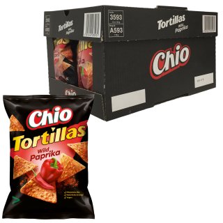 Chio tortillas wild paprika