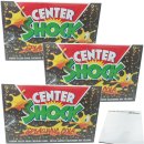 Center Shock Kaugummis Cola extra sauer 300 Stück (3x400g Packung) + usy Block