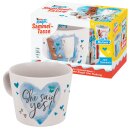 Ferrero Kinder Sammeltasse Motiv 3 She said yes!