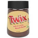Twix Brotaufstrich Schokolade und Karamell mit knusprigen...
