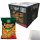 Funny Frisch Erdnuss Flippies Flips Classic Knabbereien 10er Pack (10x200g Beutel) + usy Block
