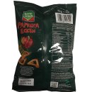 Funny Frisch Paprika Ecken Knabbergebäck pikant-würzige Knabberei 6er Pack (6x75g Tüte) + usy Block