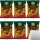 Funny Frisch Paprika Ecken Knabbergebäck pikant-würzige Knabberei 6er Pack (6x75g Tüte) + usy Block
