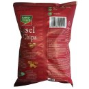 Funny-Frisch Kessel Chips Sweet Chili & Red Pepper (120g Beutel) + usy Block