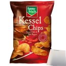 Funny-Frisch Kessel Chips Sweet Chili & Red Pepper (120g Beutel) + usy Block