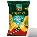 Funny Frisch Chipsfrisch Kartoffelchips Salt & Vinegar (150g Beutel) + usy Block