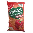 Gut und Günstig Paprika Sticks for Friends (125g Beutel)