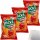 Gut und Günstig Paprika Sticks for Friends 3er Pack (3x125g Beutel) + usy Block