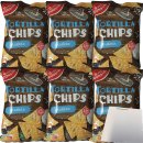 Gut und Günstig Tortillachips Mais-Chips gesalzen 6er Pack (6x300g Beutel) + usy Block