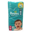 Pampers Baby Dry Windeln Gr.4, 9-14 kg (58Stk Packung)