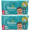 Pampers Baby Dry Windeln Gr.4, 9-14 kg 2er Pack (2x58Stk...