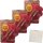 Chupa Chups Cherry Lippenbalsam Lippenpflege Lip Balm Kirsche (3er Pack) + usy Block