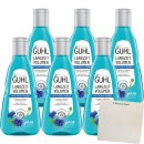 Guhl Langzeit Volumen Shampoo 6er Pack (6x250ml Flasche) + usy Block