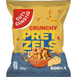 Gut & Günstig Crunchy Pretzel Cheddar Cheese 4311501739198