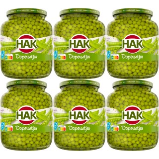 HAK Grüne Erbsen extra fein