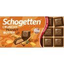 Schogetten Crunchy Peanut Butter 6er Pack (6x100g Packung) + usy Block