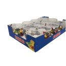 Haribo Super Mario Fruchtgummi Autopacks 12er Pack (12x570g Runddose) + usy Block
