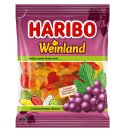 Haribo Weinland Weingummi Fruchtgummi 6er Pack (6x175g Packung) + usy Block