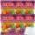 Haribo Weinland Weingummi Fruchtgummi 6er Pack (6x175g Packung) + usy Block