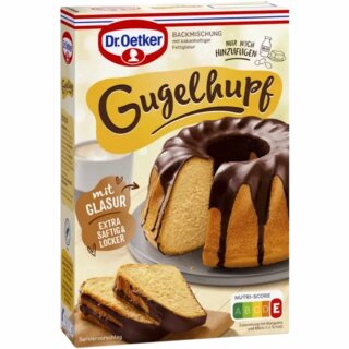 Dr. Oetker Gugelhupf Rührkuchen Backmischung (525g Packung)