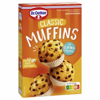 Dr. Oetker Backmischung Muffins Classic 380g