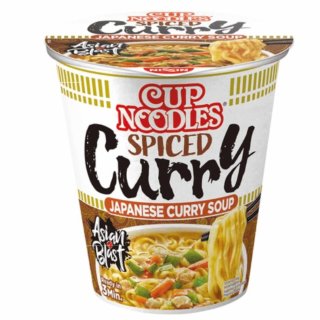 Nissin Cup Noodles Spiced Curry (67g Tasse)