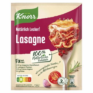 Knorr natürlich Lecker Lasagne 43g