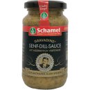 Schamel Senf-Dill-Sauce Gravadine mit Meerrettich verfeinert 1er Pack (1x140ml Glas)