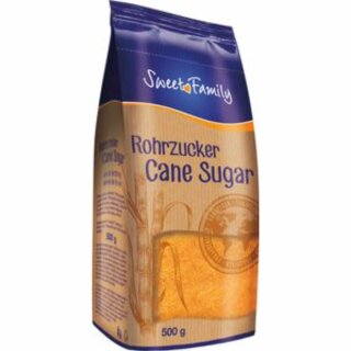Nordzucker Rohrzucker braun (500g Packung)