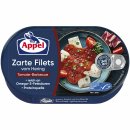Appel Zarte Filets vom Hering Tomate-Barbecue und feinem...