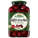 Spreewaldhof Süsskirschen dunkel ohne Stein gezuckert (370g Glas ATG)