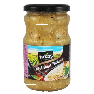 Tukas geröstete Auberginen (650g Glas)