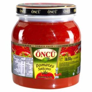 Öncü Tomatenpüree, Tomatenmark (1650g Glas)