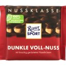 Ritter Sport Nussklasse Dunkle Voll-Nuss Schokolade (100g Tafel)